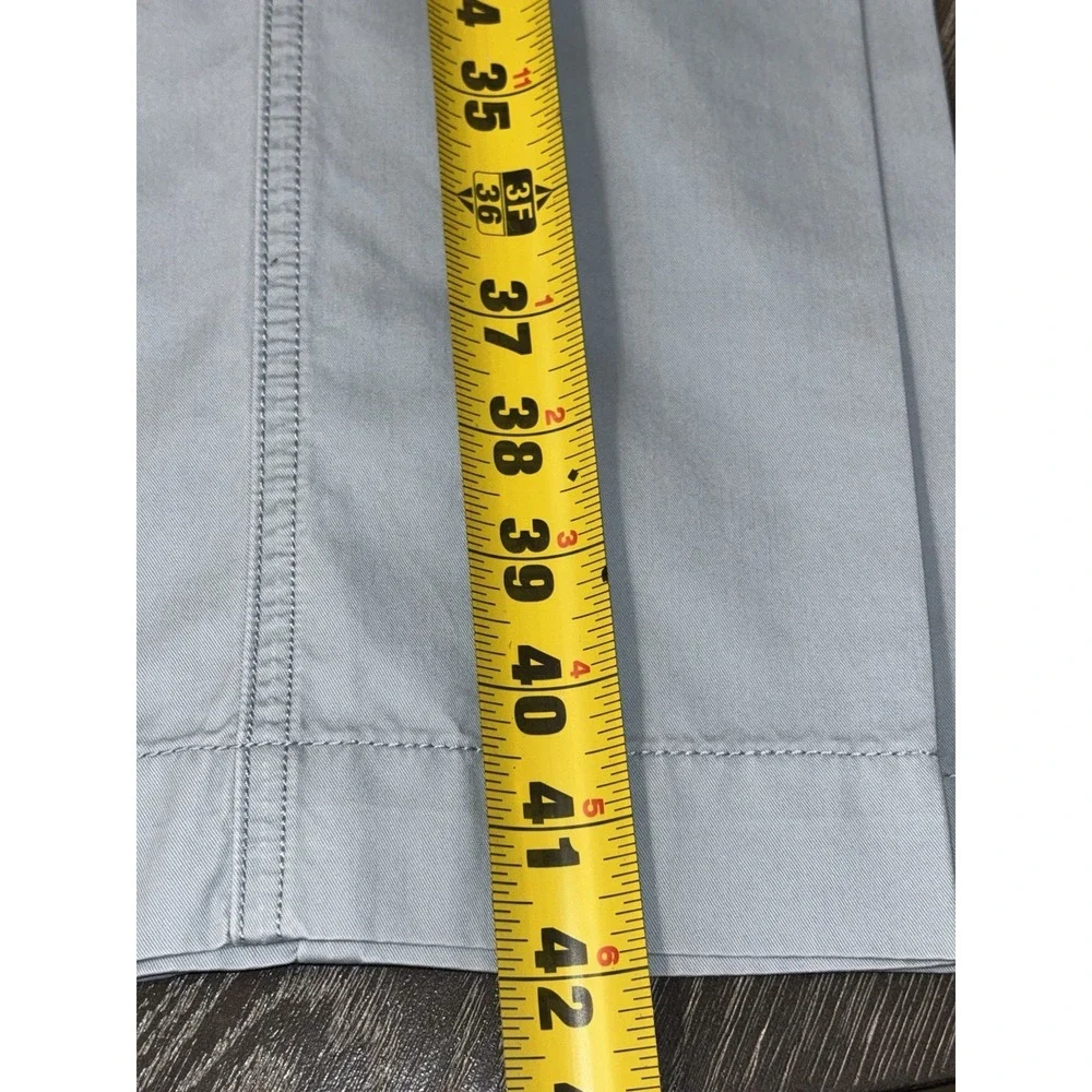 Polo Ralph Lauren Pants Mens 36X32 ‎ Blue Slim Stretch Chino Classic Flat Front